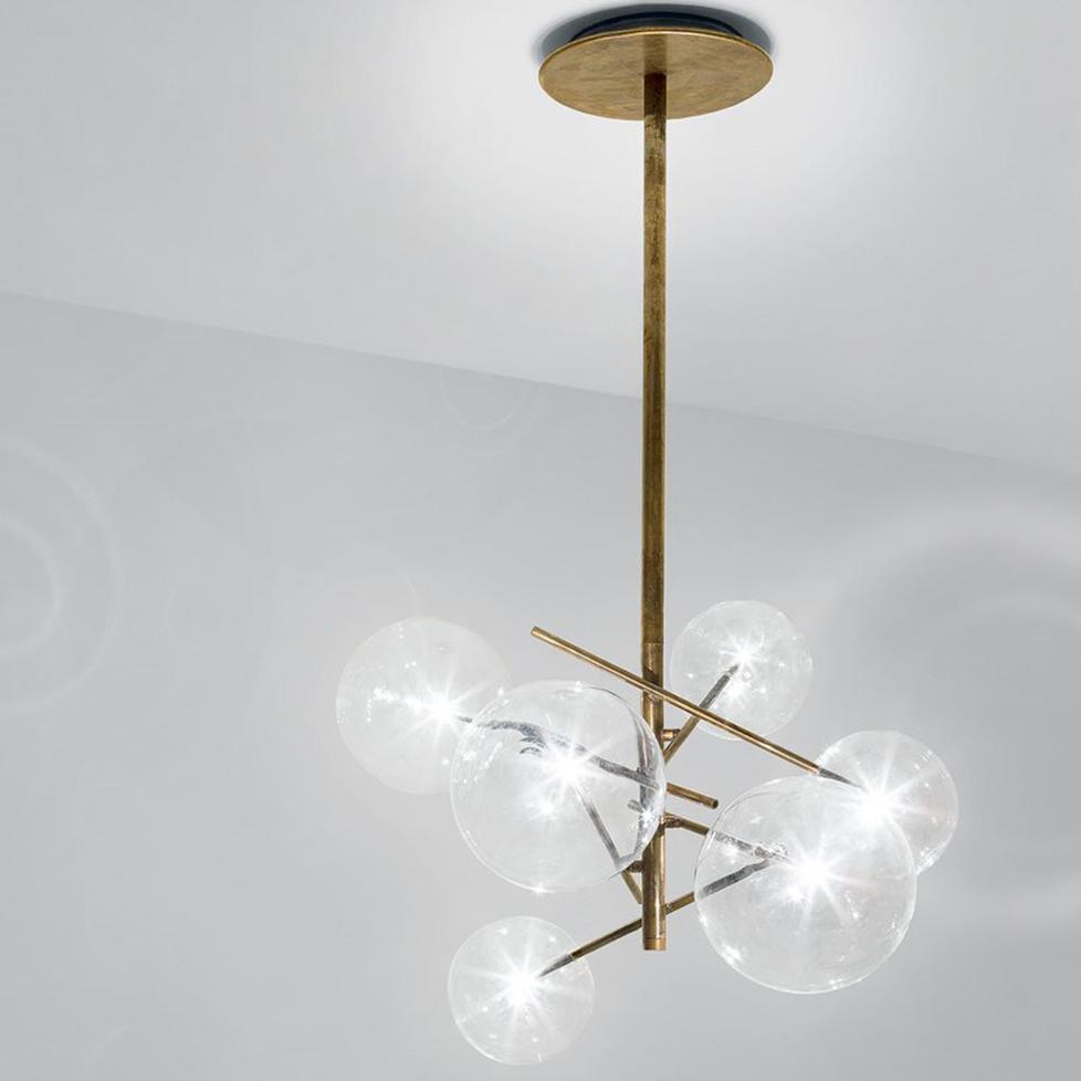 Hanging lamp Bolle by Gallotti&Radice