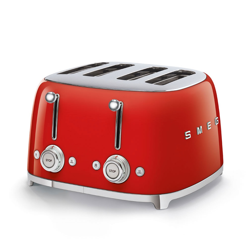 Grille-pain Smeg TSF01 2 fentes Toaster Noir mat