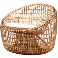 Nest (round chair) by Cane-line