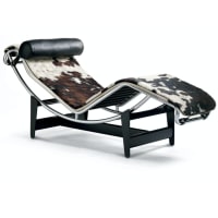 LC4 Fur Black-White-Brown by cassina