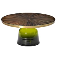 Bell Coffee Table (Straw marquetry) by classicon
