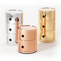 Componibili (metallized) by kartell