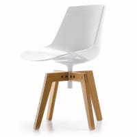 Flow Chair (chêne) par mdf italia