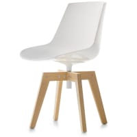 Flow Chair Iroko by mdf italia
