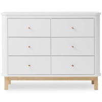 Wood dresser (6 drawers) by oliver furniture