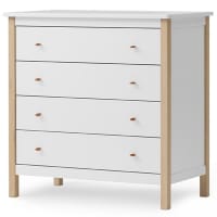 Wood dresser (4 drawers) by oliver furniture