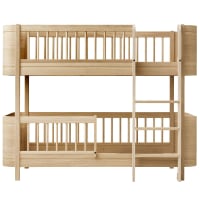 Wood Mini+ Low Bunk Bed by oliver furniture