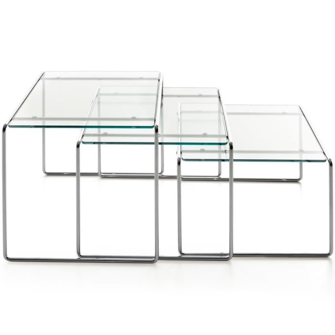 Side table set Marcel T by Cassina