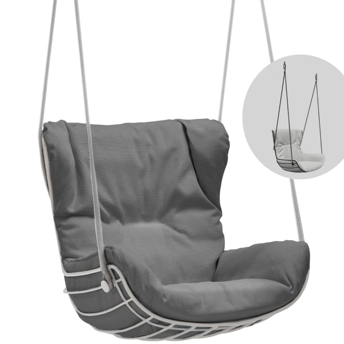 Swing seating outlet