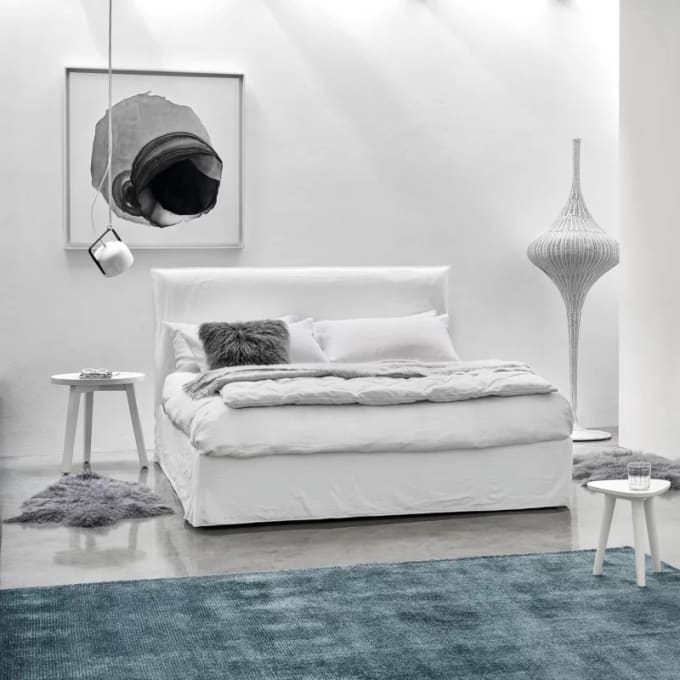 Upholstered Bed Ghost 80 Size E by Gervasoni