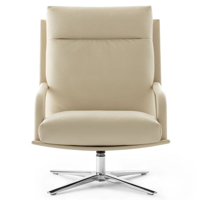 Fauteuil Kudo Two (Avec accoudoirs) de Leolux