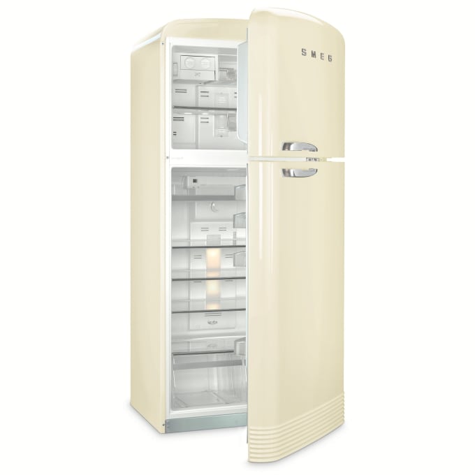 Réfrigérateur 2 portes 400+124l E Blanc charnières à droite - SMEG