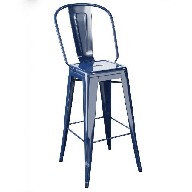 Tolix metal bar stools discount