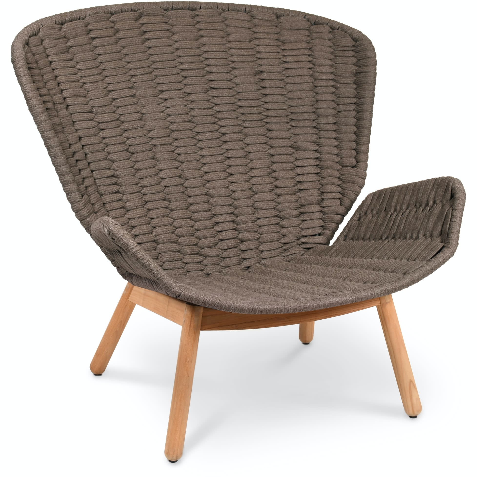 Wing Outdoor RelaxSessel Teak von Fischer Möbel