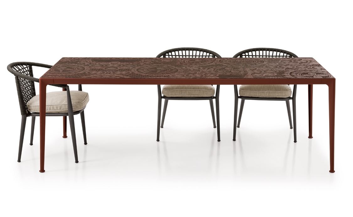 Gartentisch Mirto Outdoor (Lavastein) von B&B Italia Outdoor