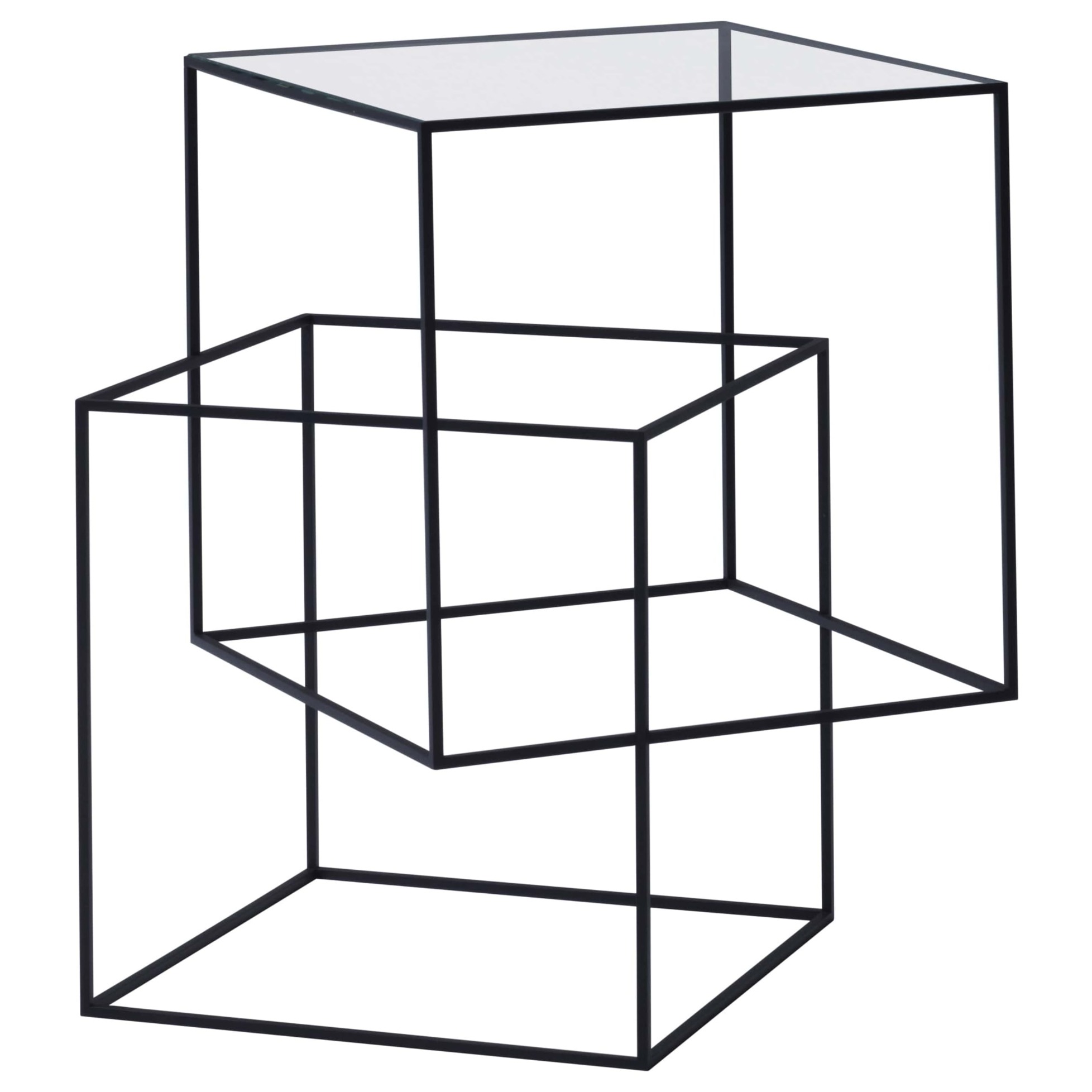 Beistelltisch Thin Black Table von cappellini