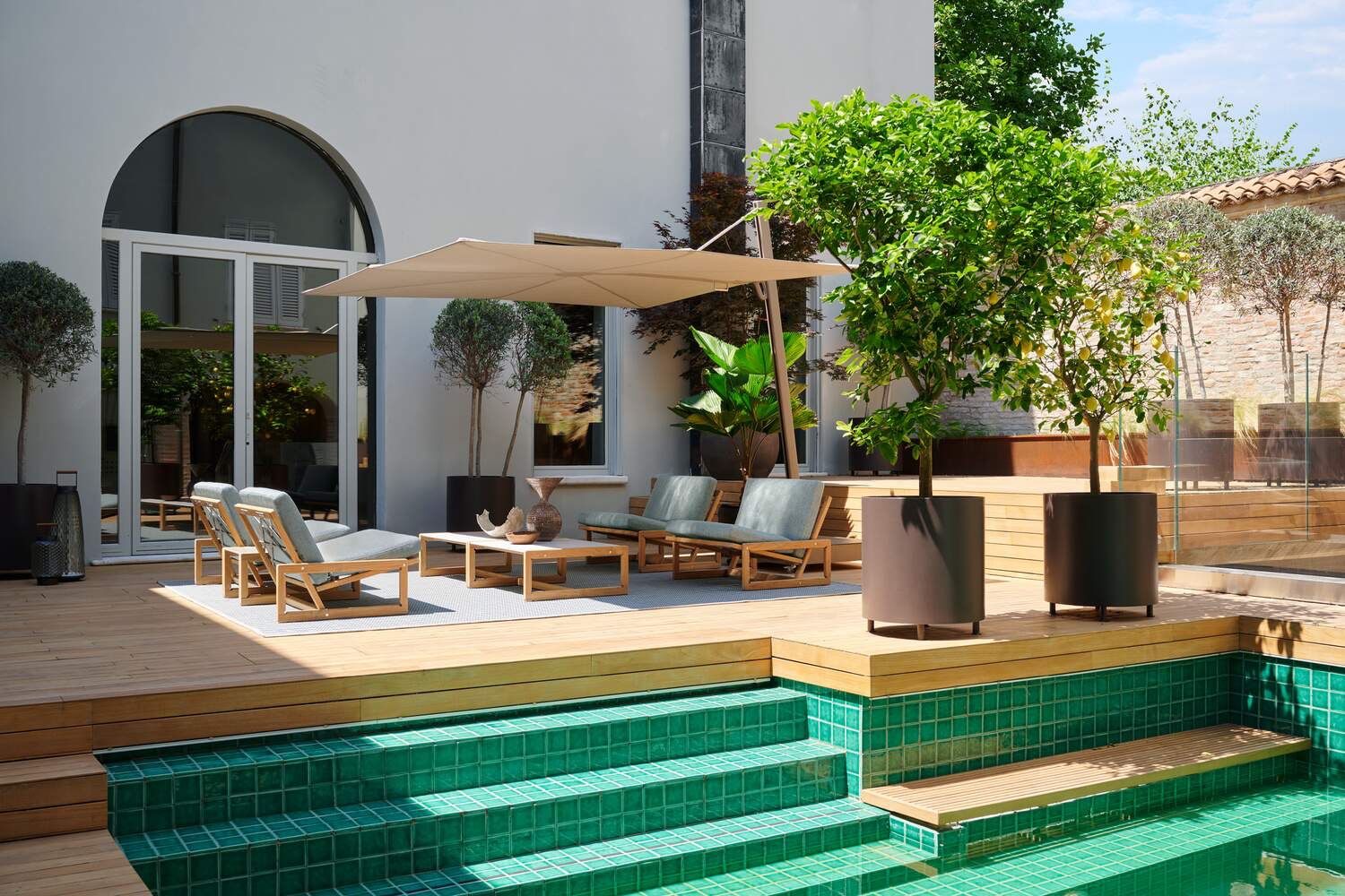Terrassenschirm Parasol von Cassina Outdoor