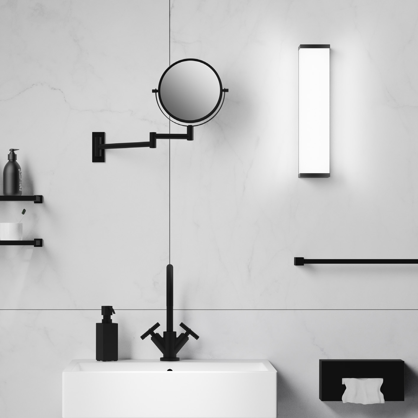 Wandleuchte Manhattan 60 N LED von decor walther