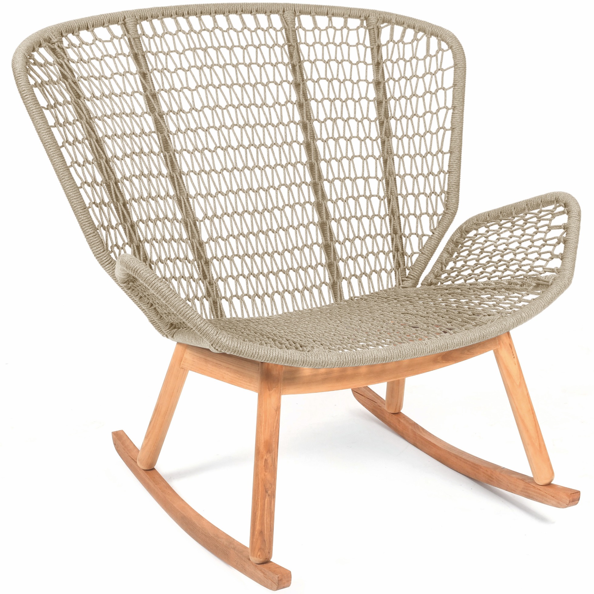 Garten Schaukelstuhl Wing Light Relax (Schaukelsessel) von fischer möbel