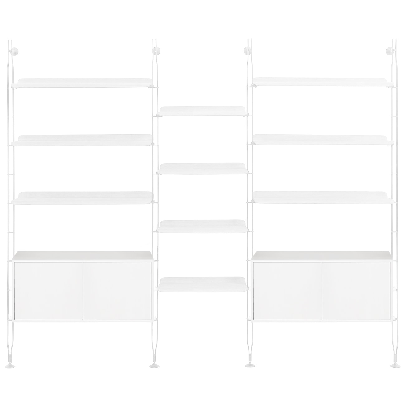 Regal Adam Wood (10 Ablagen) von kartell