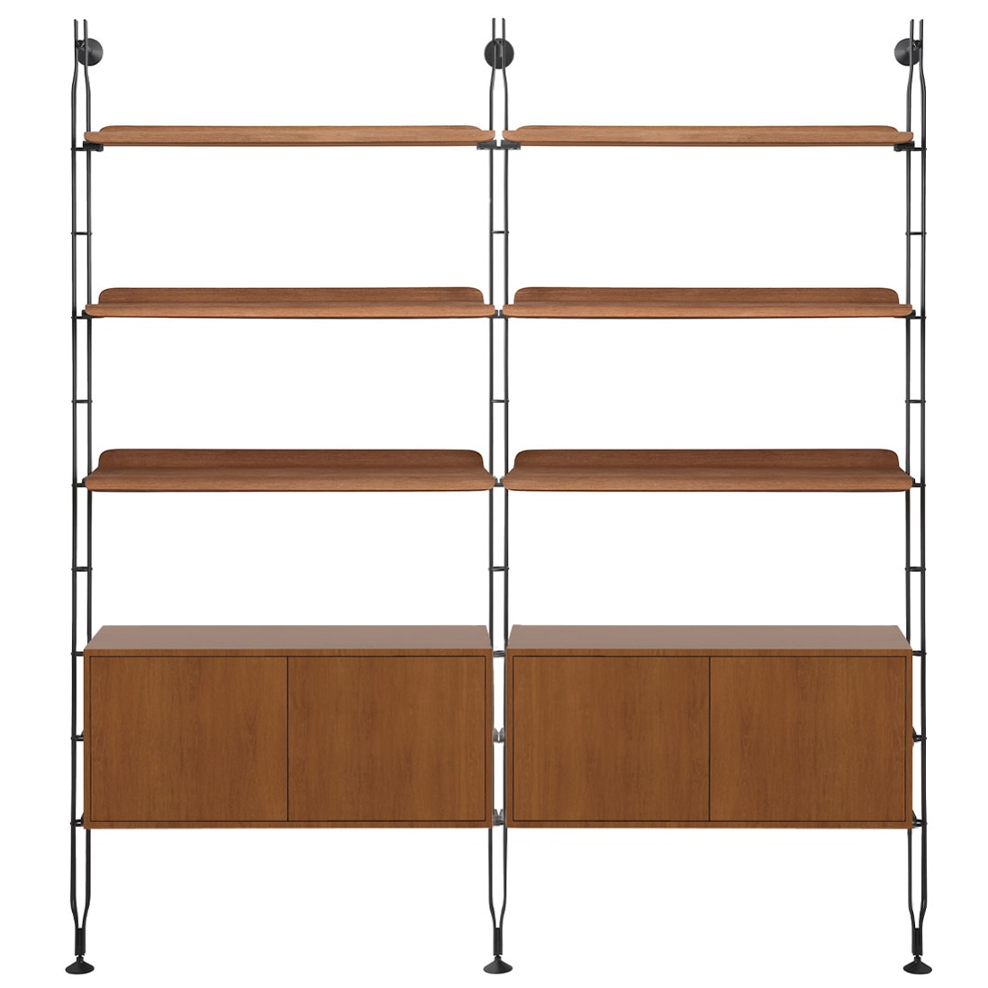 Regal Adam Wood (6 Ablagen) von kartell