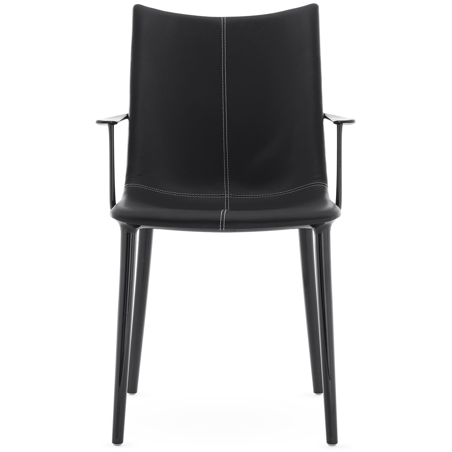Armlehnstuhl H.H.H. (Leder) von kartell