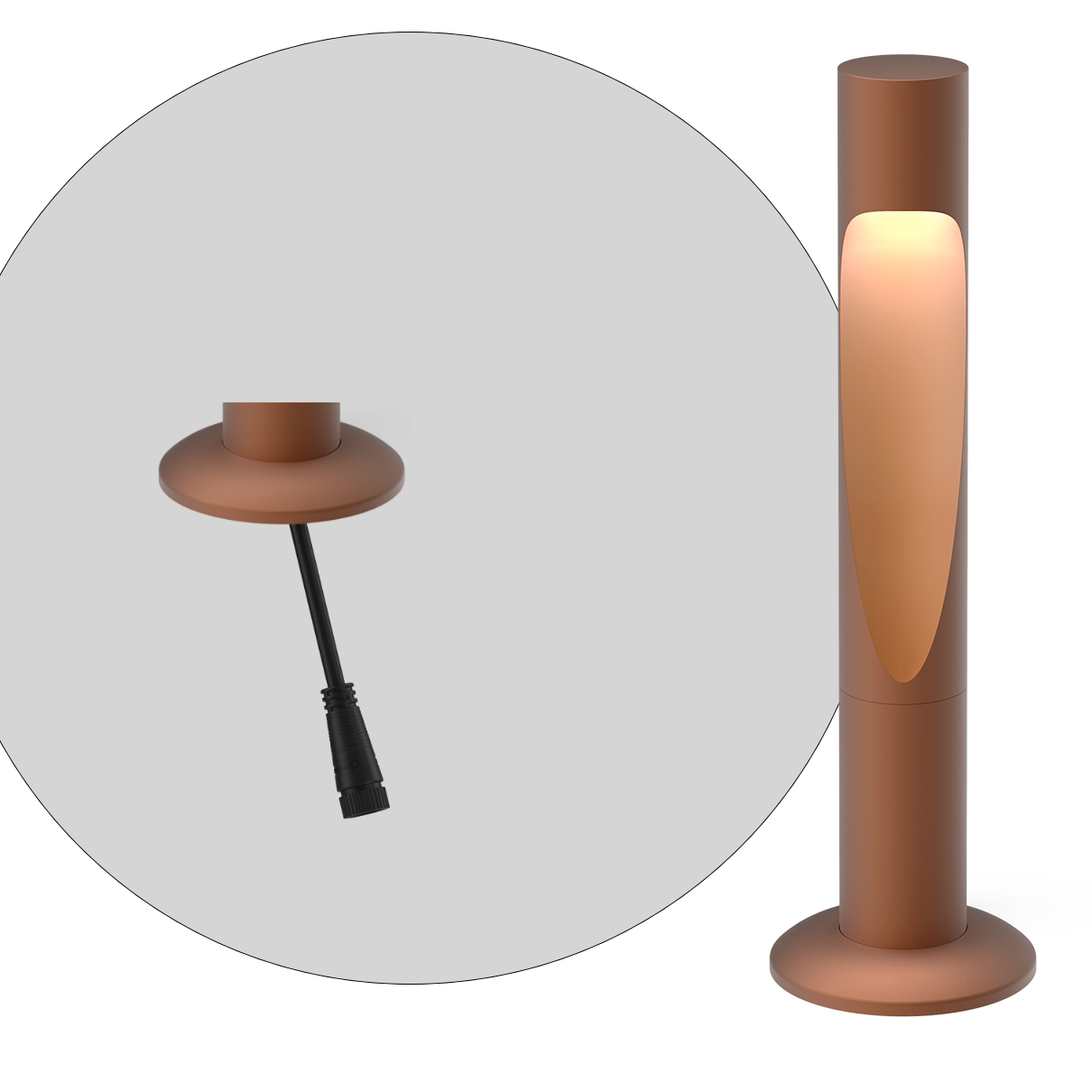 Pollerleuchte Flindt Garden (Kurz) von Louis Poulsen