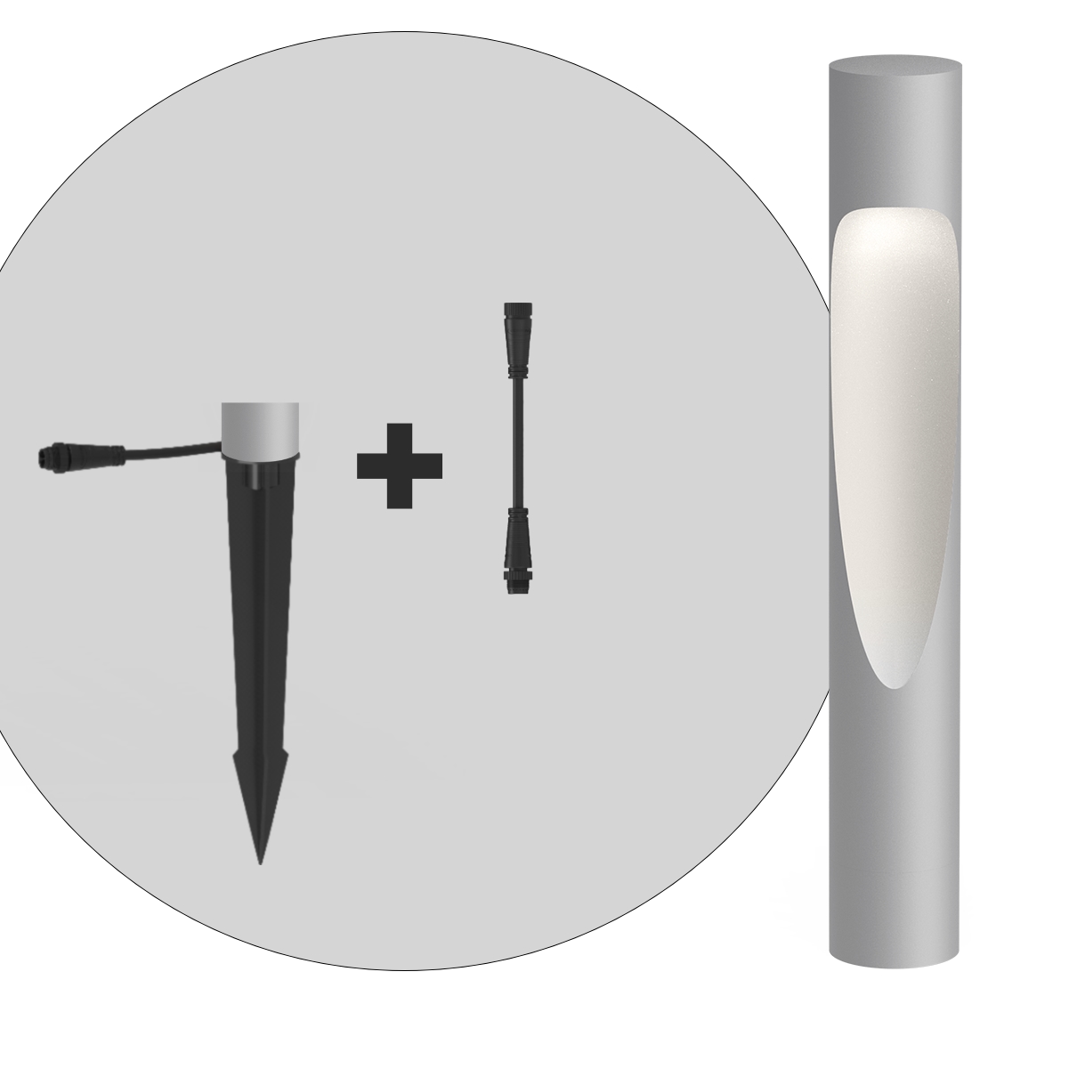 Pollerleuchte Flindt Garden (Kurz) von Louis Poulsen