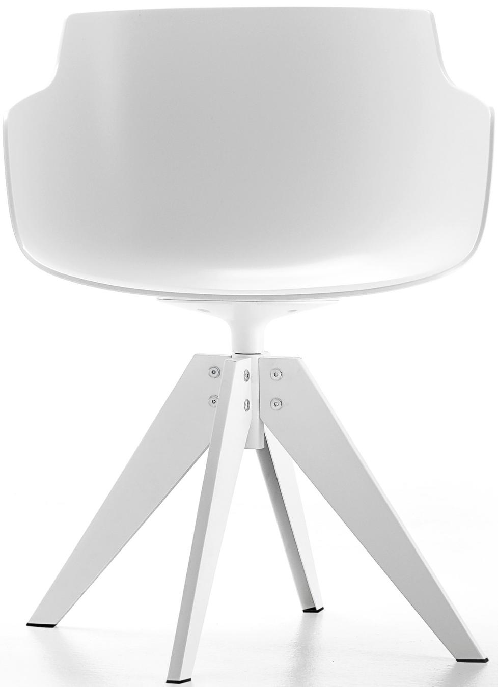 Sessel Flow Slim (VN Stahl) von mdf italia