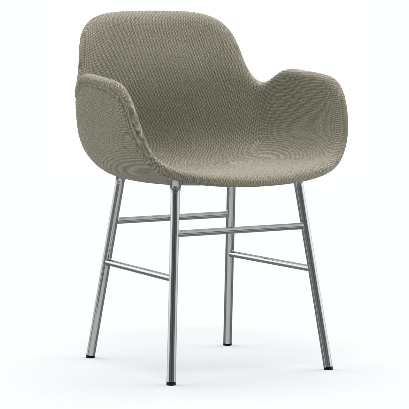 Sessel Form Polstersessel (Chrom) von Normann Copenhagen