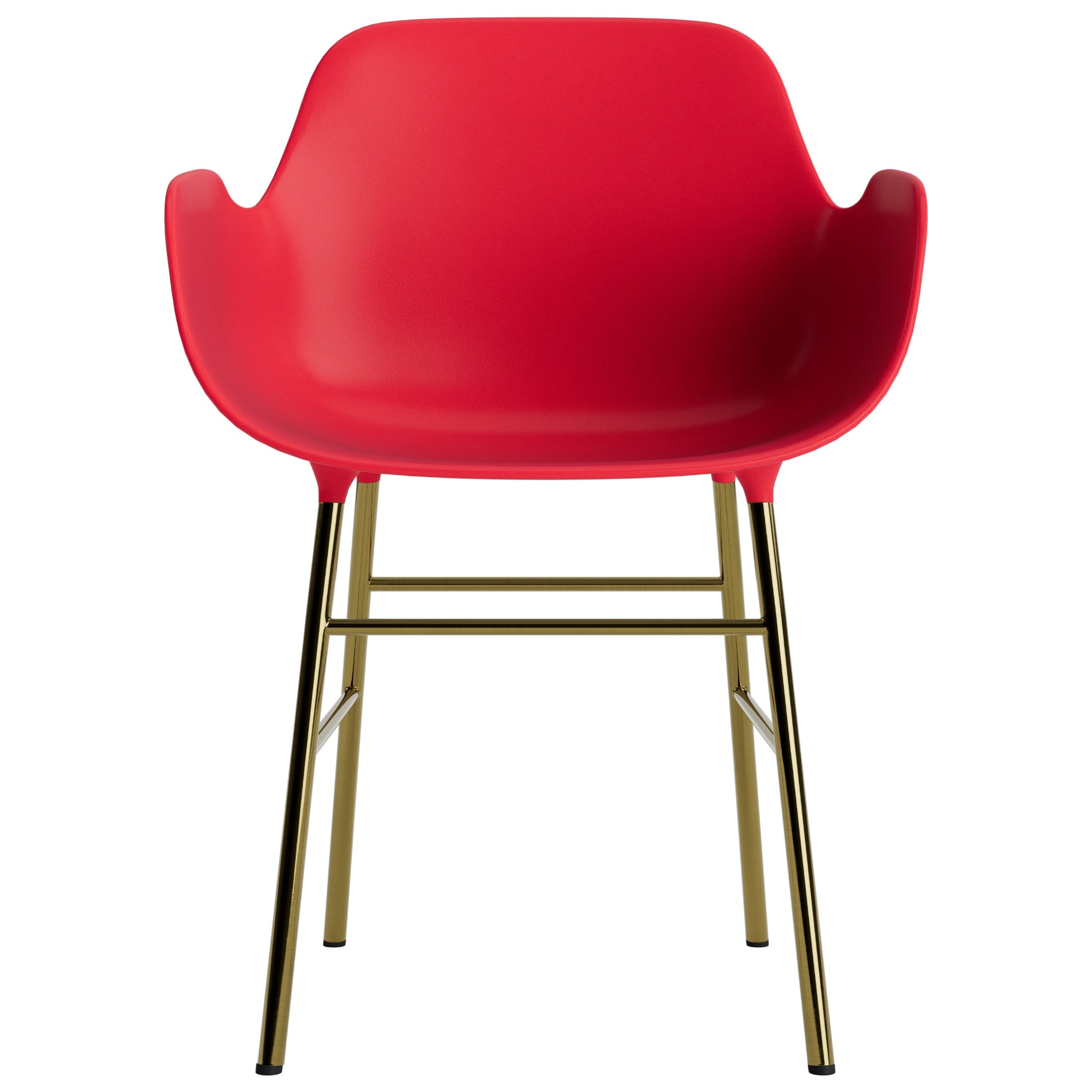 Armlehnstuhl Form Sessel (Messing) von Normann Copenhagen