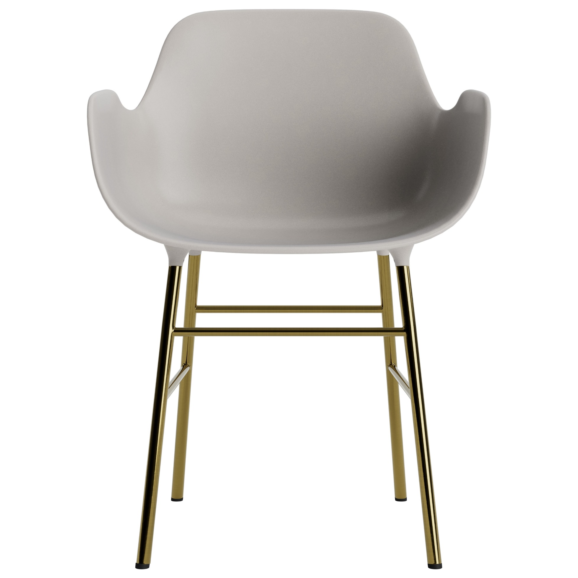 Armlehnstuhl Form Sessel (Messing) von Normann Copenhagen