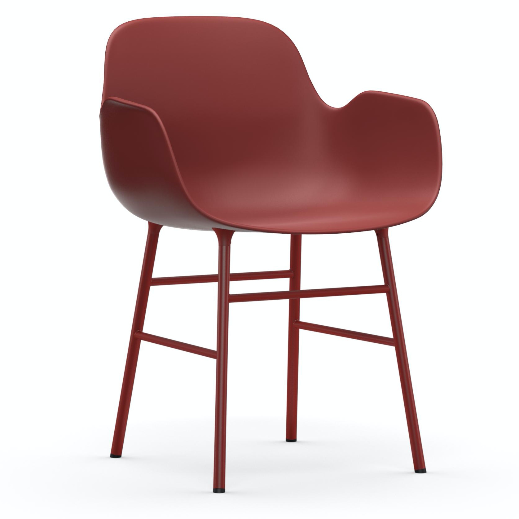 Armlehnstuhl Form Sessel (Stahl) von Normann Copenhagen