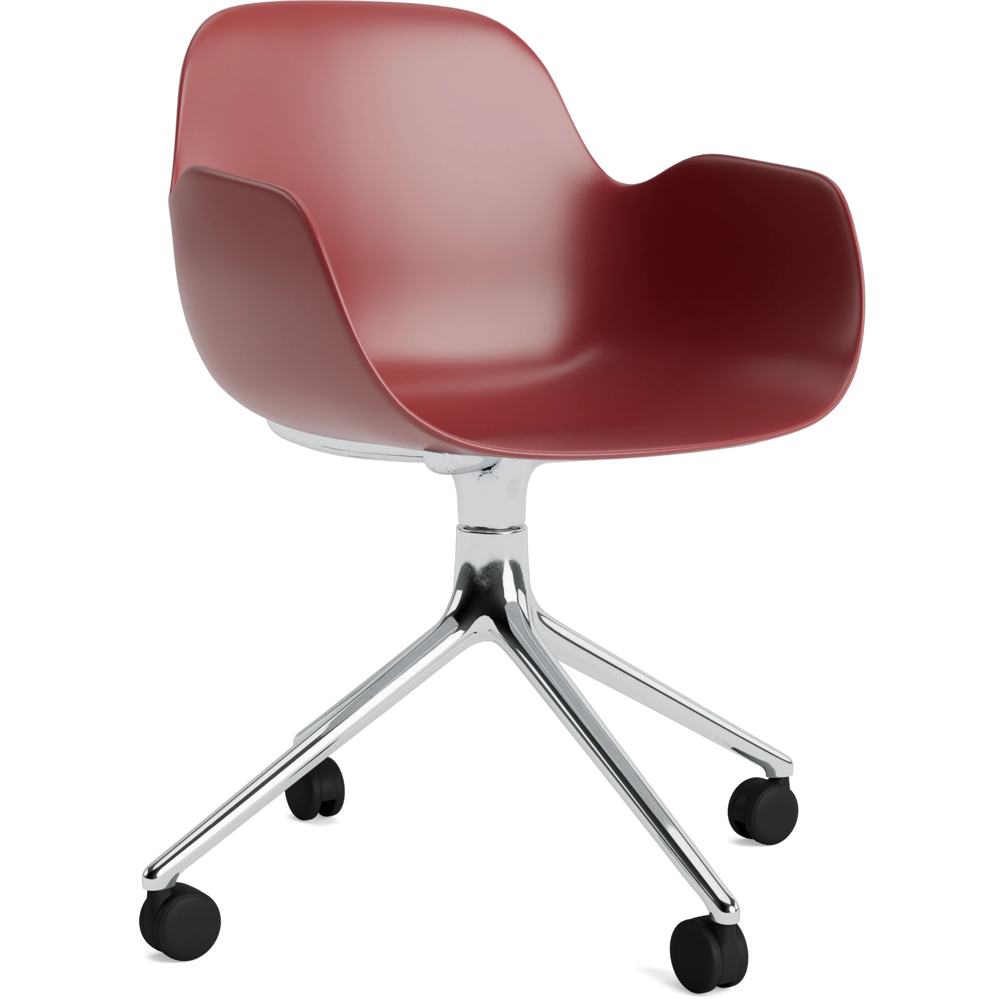 Armlehnstuhl Form Drehsessel 4W Alu von Normann Copenhagen