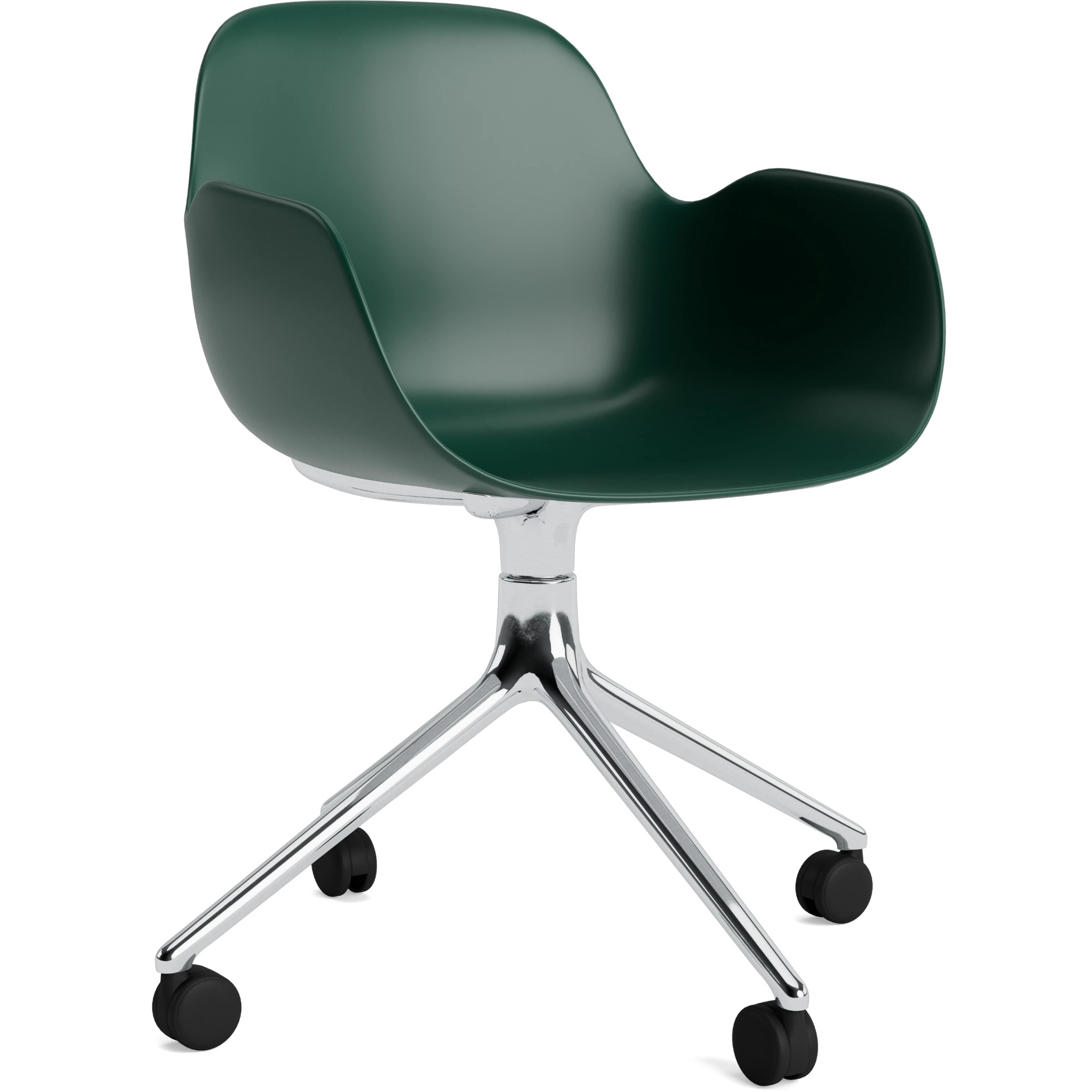 Armlehnstuhl Form Drehsessel 4W Alu von Normann Copenhagen