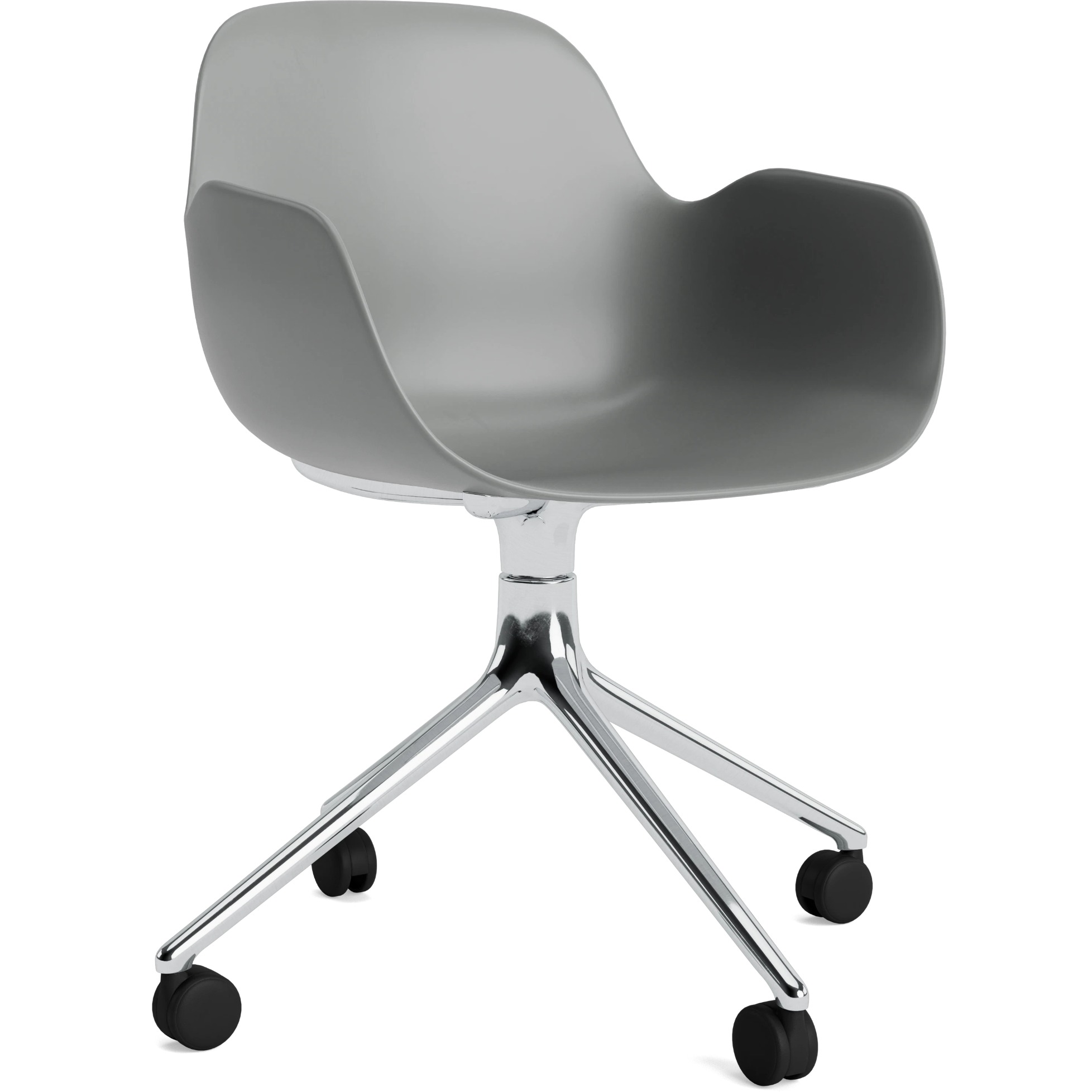 Armlehnstuhl Form Drehsessel 4W Alu von Normann Copenhagen