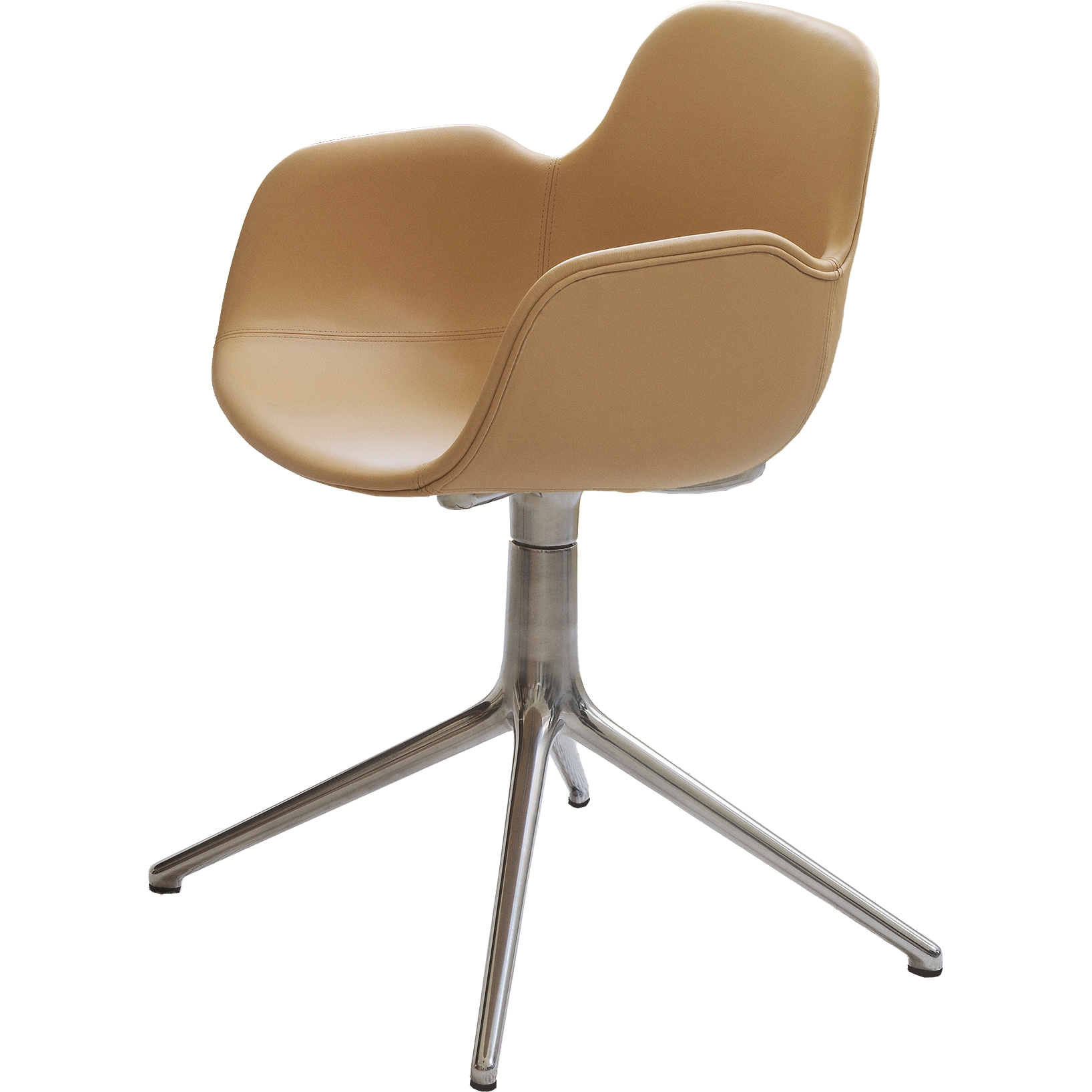 Armlehnstuhl Form Drehsessel 4L Alu (gepolstert) von Normann Copenhagen
