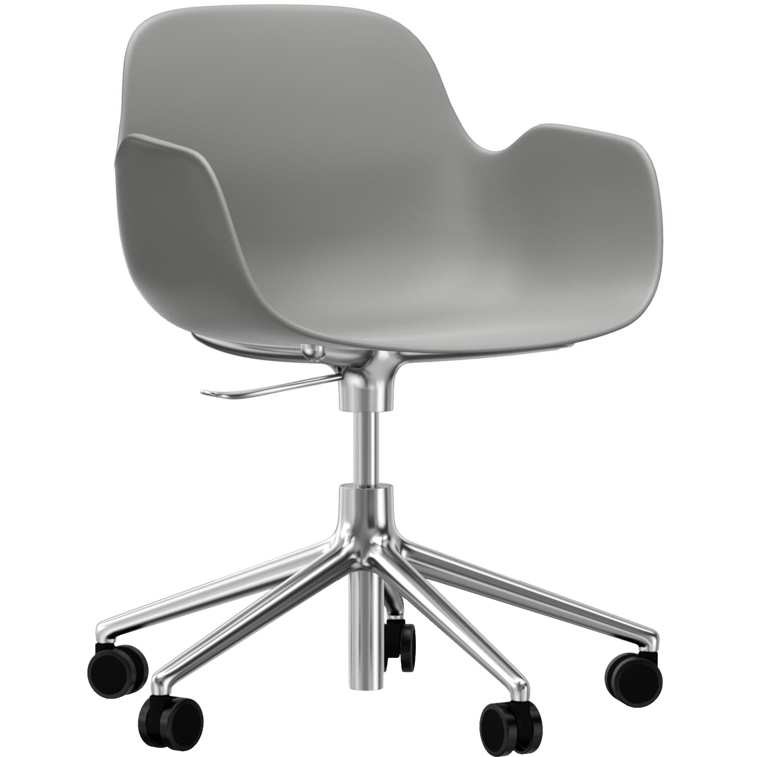Armlehnstuhl Form Drehsessel 5W Alu von Normann Copenhagen