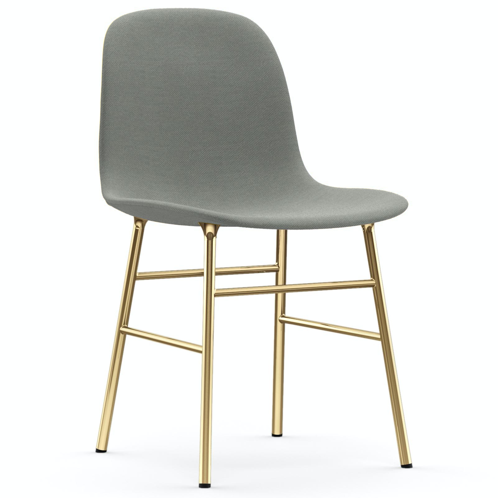 Stuhl Form Polsterstuhl (Messing) von Normann Copenhagen