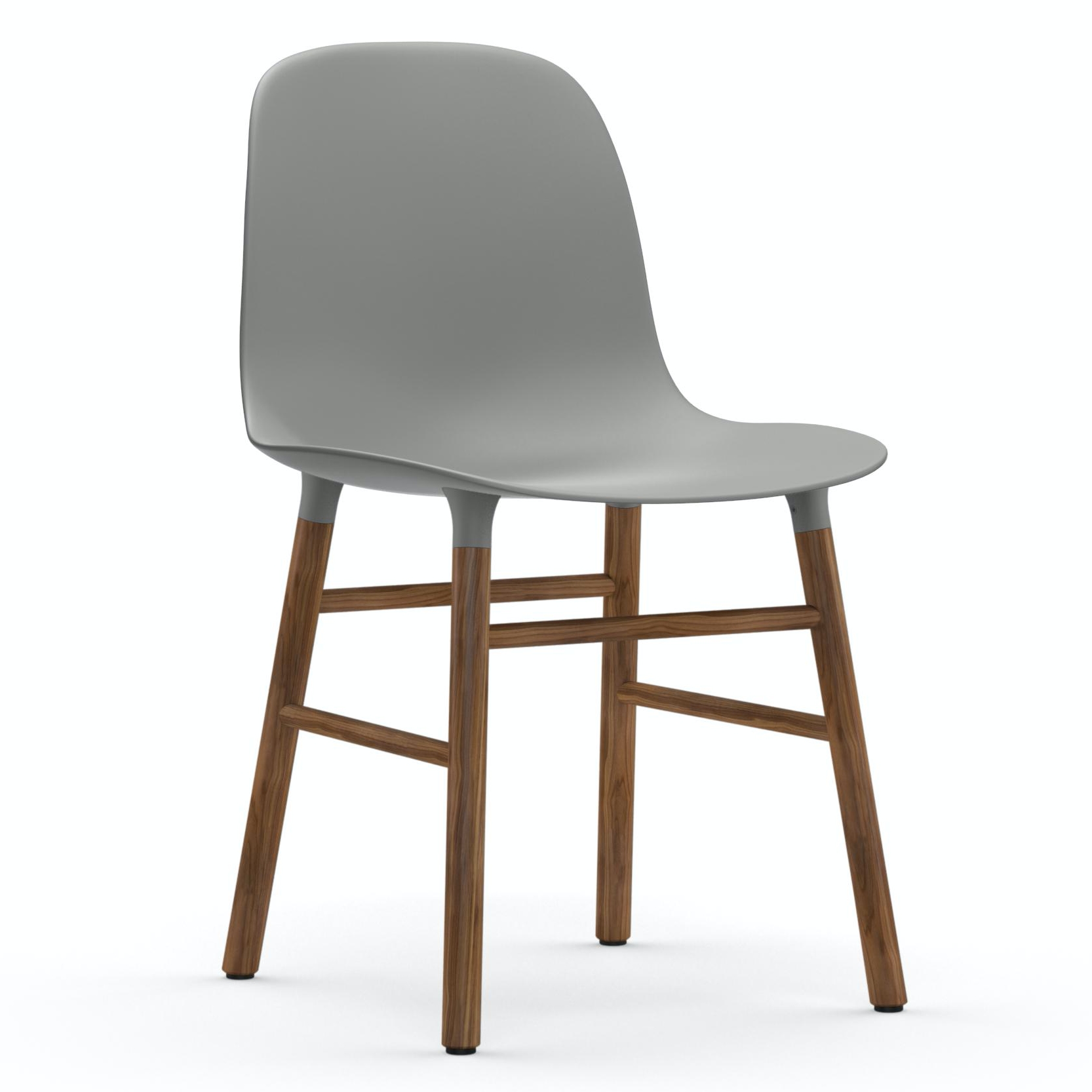 Stuhl Form Chair (Walnuss) von Normann Copenhagen