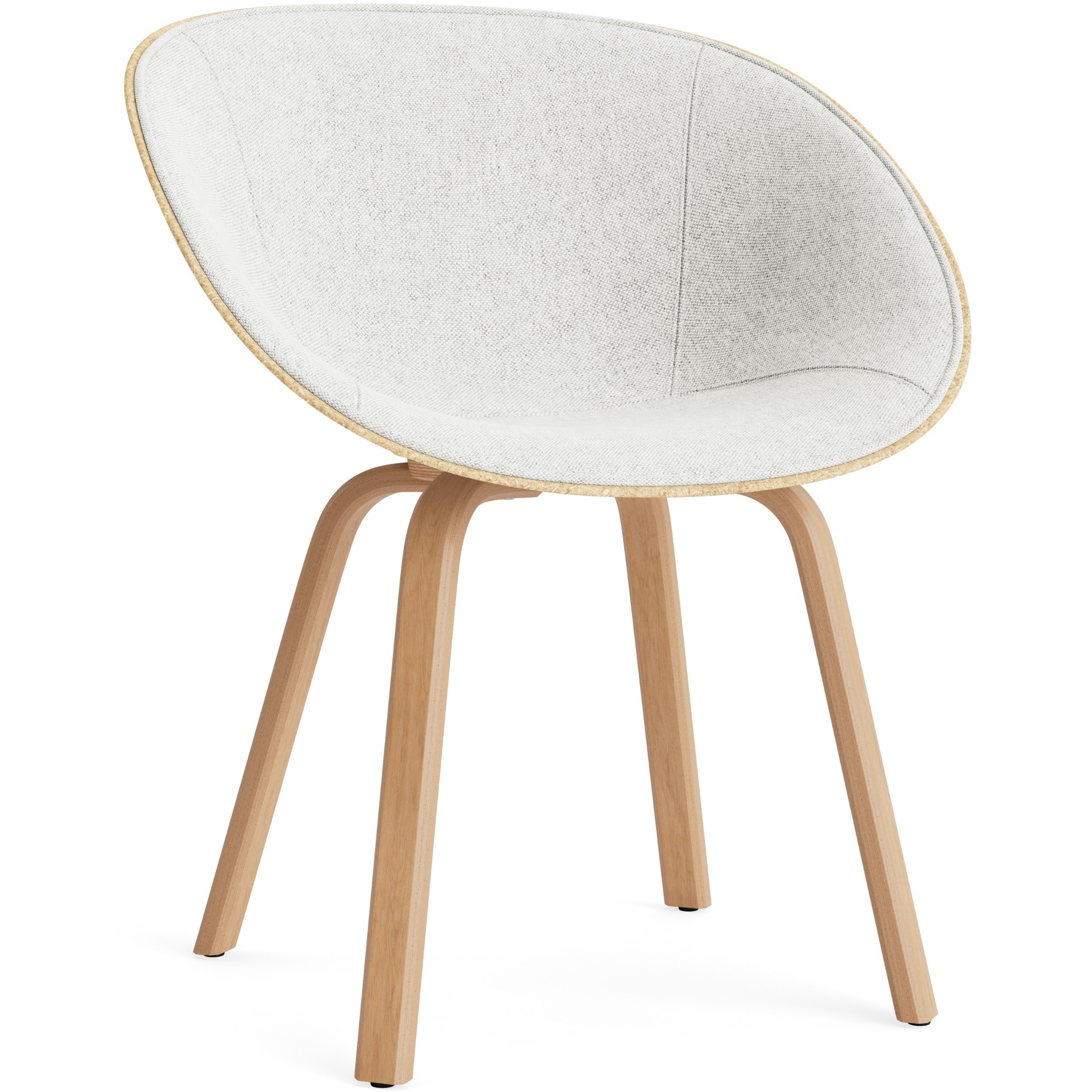 Armlehnstuhl Mat Armchair Wood (Frontpolster) von Normann Copenhagen