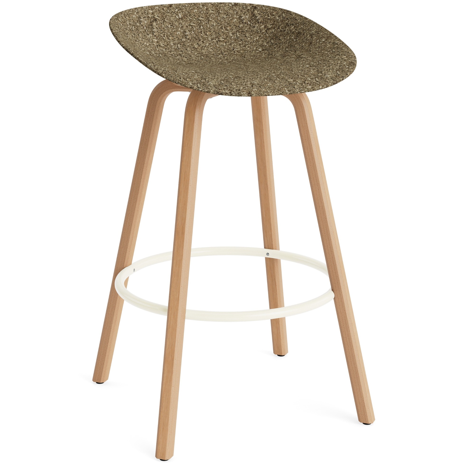 Barhocker Mat Barstool 75cm (ohne Polster) von Normann Copenhagen