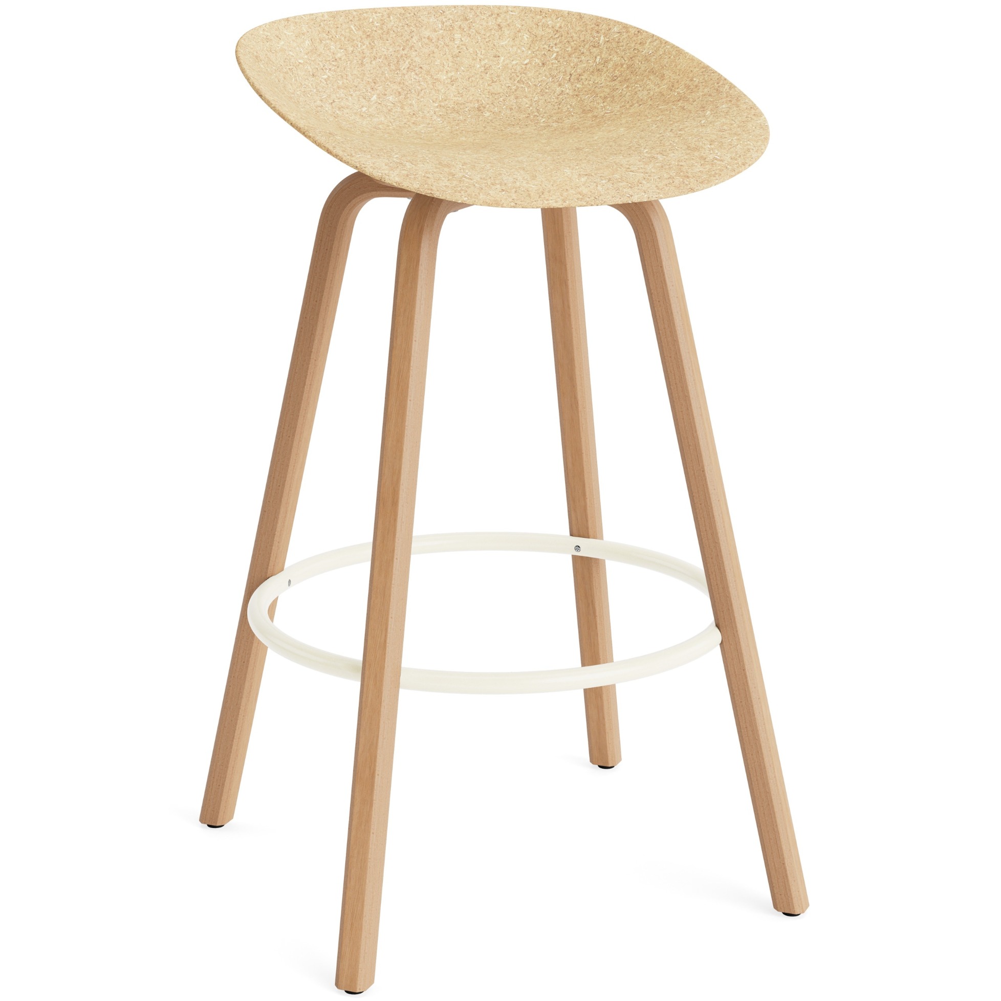 Barhocker Mat Barstool 75cm (ohne Polster) von Normann Copenhagen