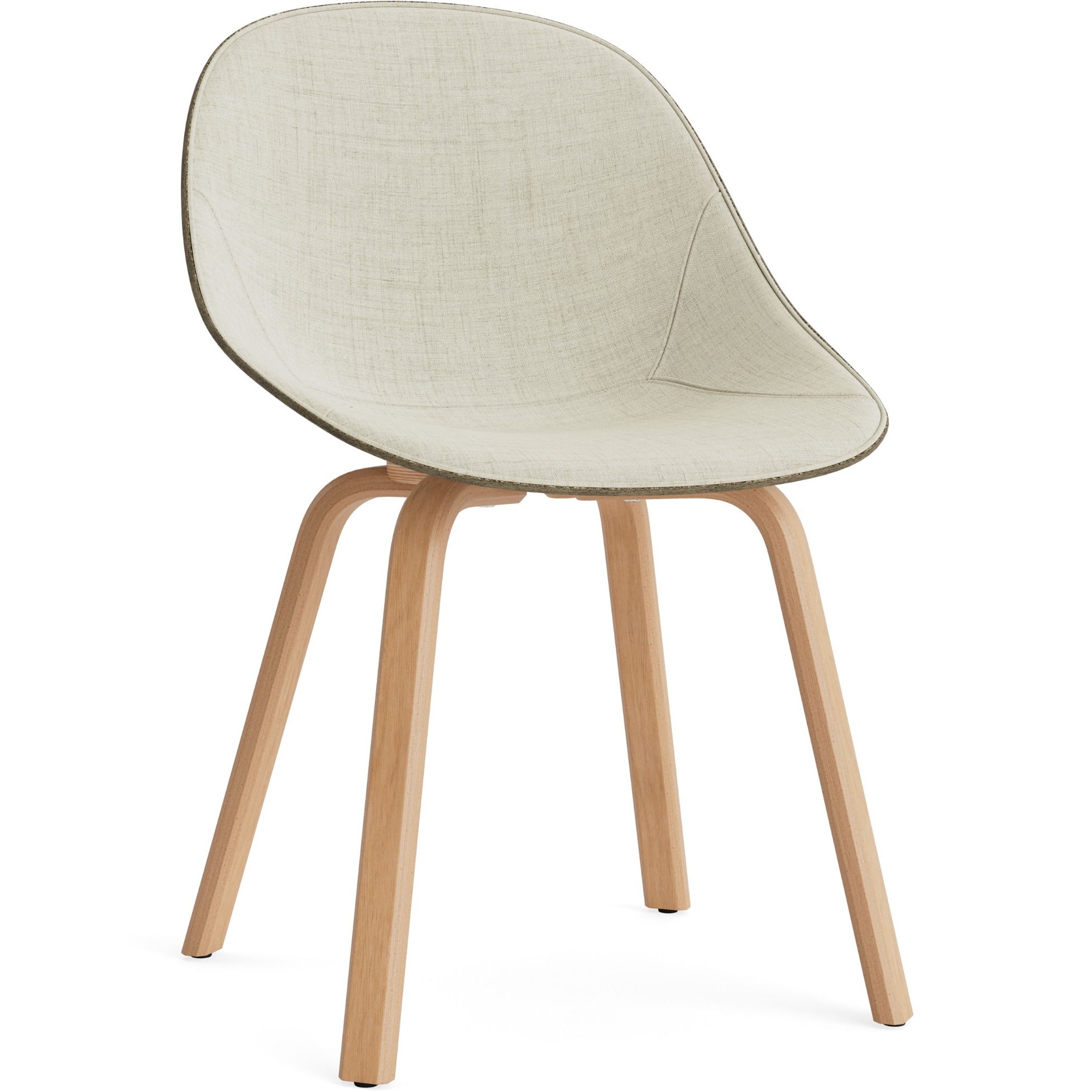Stuhl Mat Chair Wood (Frontpolster) von Normann Copenhagen