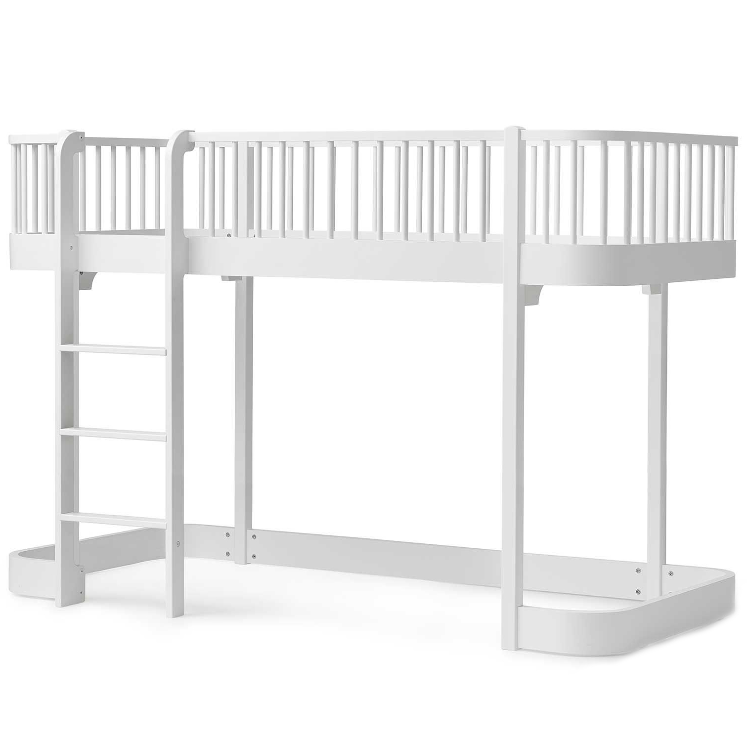 Bett Wood Original Halbhohes Hochbett von oliver furniture