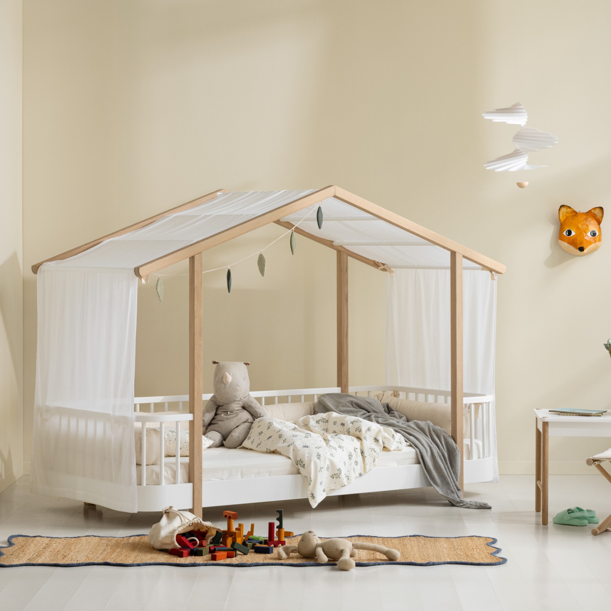 Bettvorhang Wood Original Hausbett-Himmel von oliver furniture