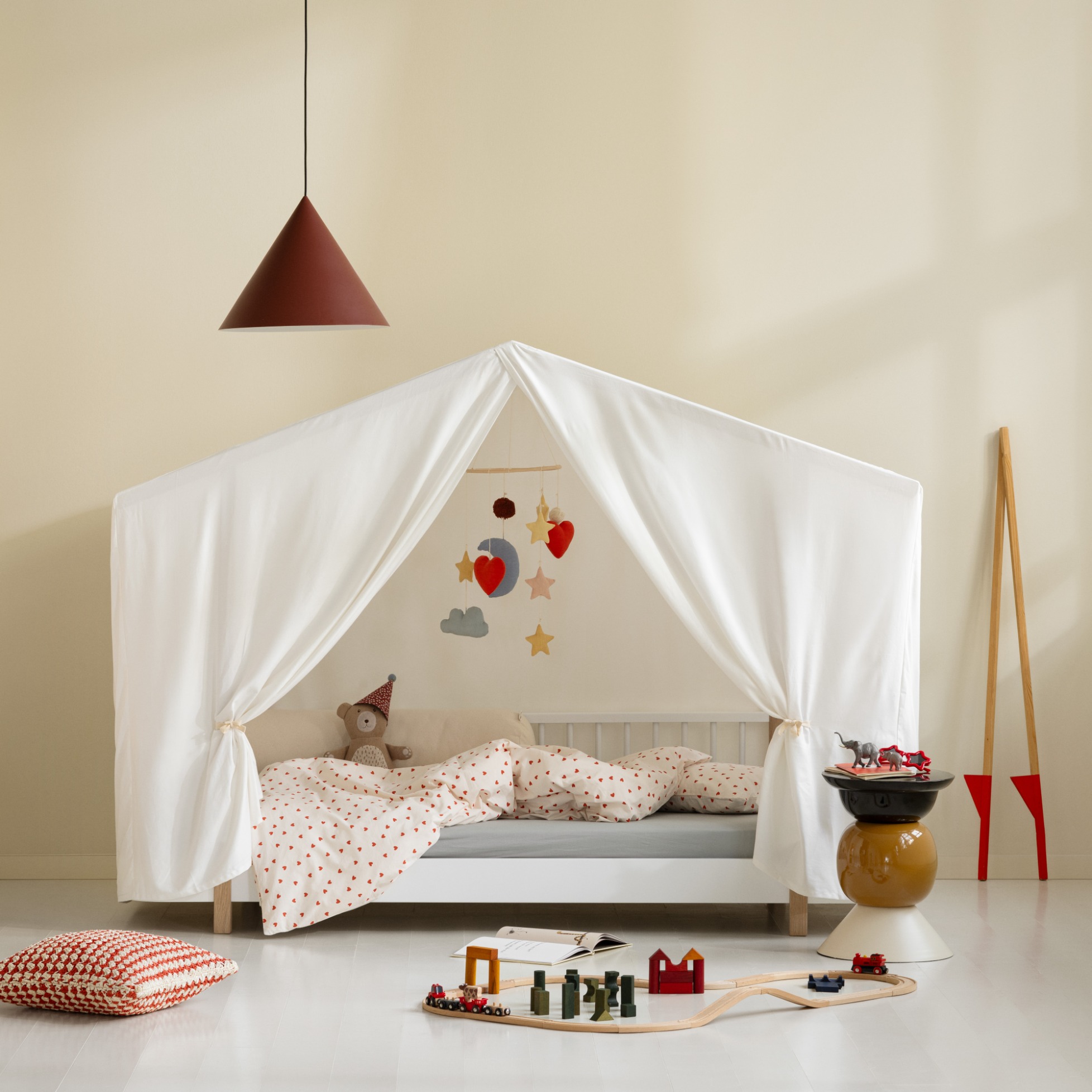 Bettvorhang Wood Original Hausbett-Zelt von oliver furniture