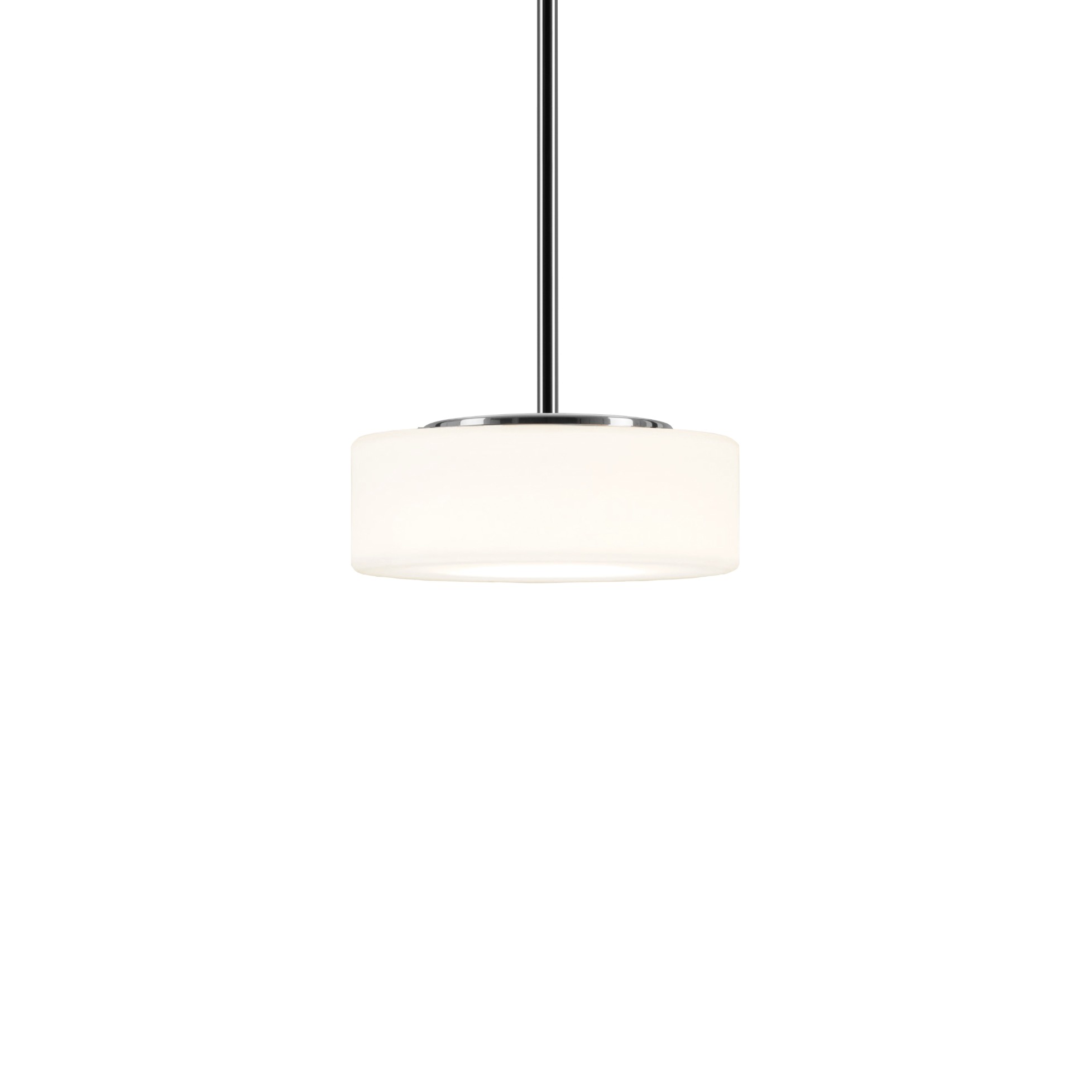 Pendelleuchte Curling Tube LED (Opal) von serien.lightning