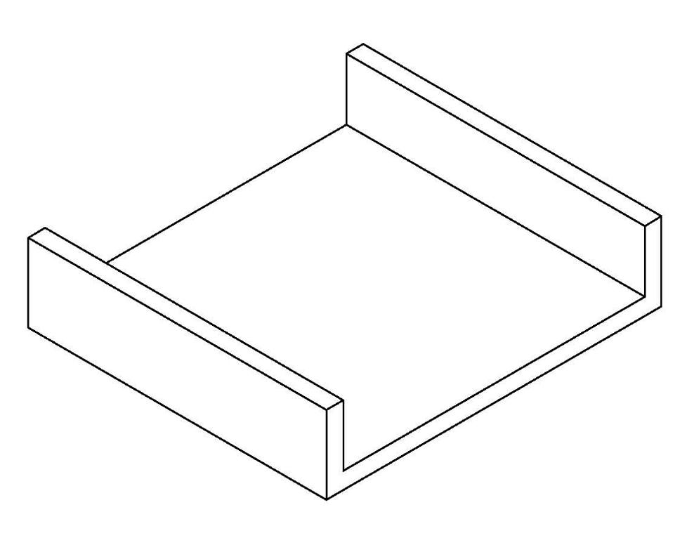 Ablageschalensystem Meterware von tecta